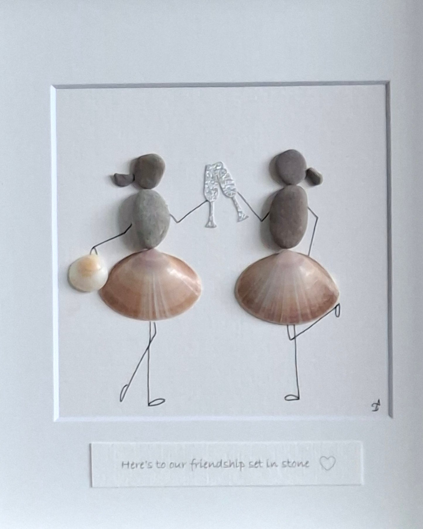 Friendship - Here's To Our Friendship Set In Stone – Best Friend Gift
