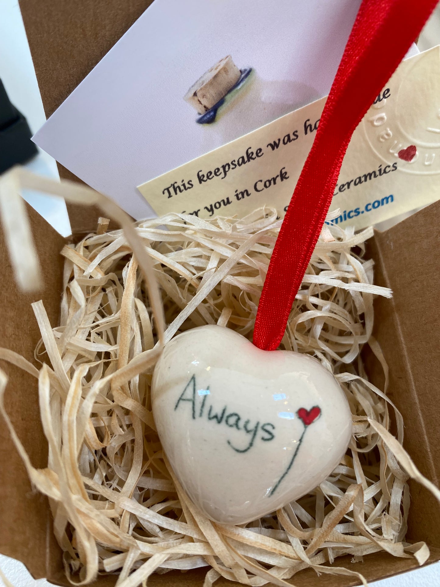 Ceramic Heart - Always