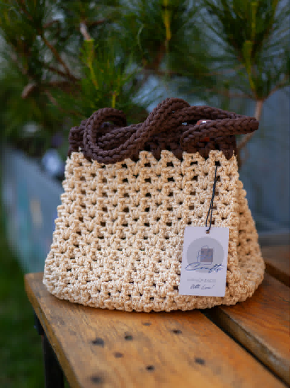 Crochet Rope Bag