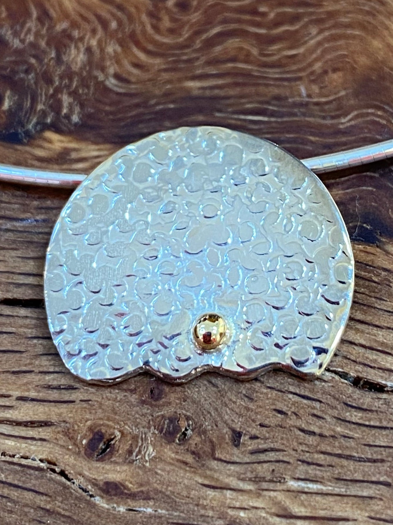 Swimmer Dream Gold and Silver Necklace