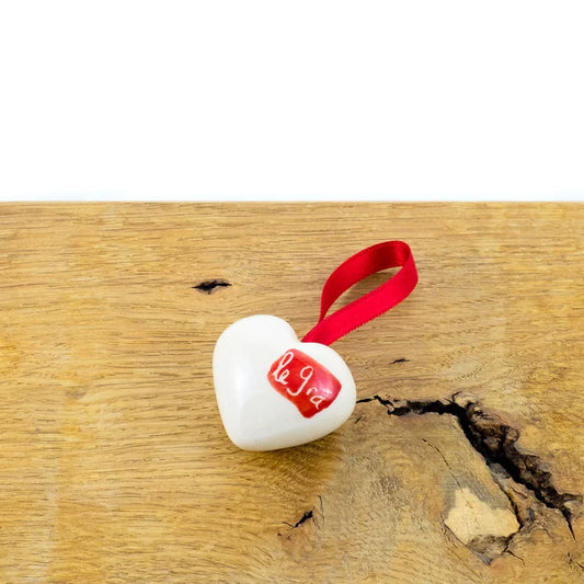 Ceramic Heart - Small  - Le Grá (with love)