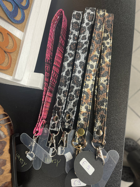 Phone - Case - leather lanyards