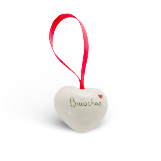 Ceramic Heart - Búiochas - Gratitude