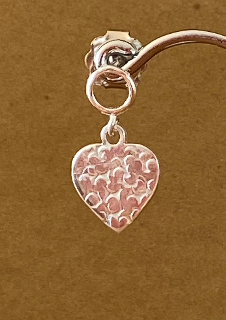 Little Heartbeats Silver Earrings