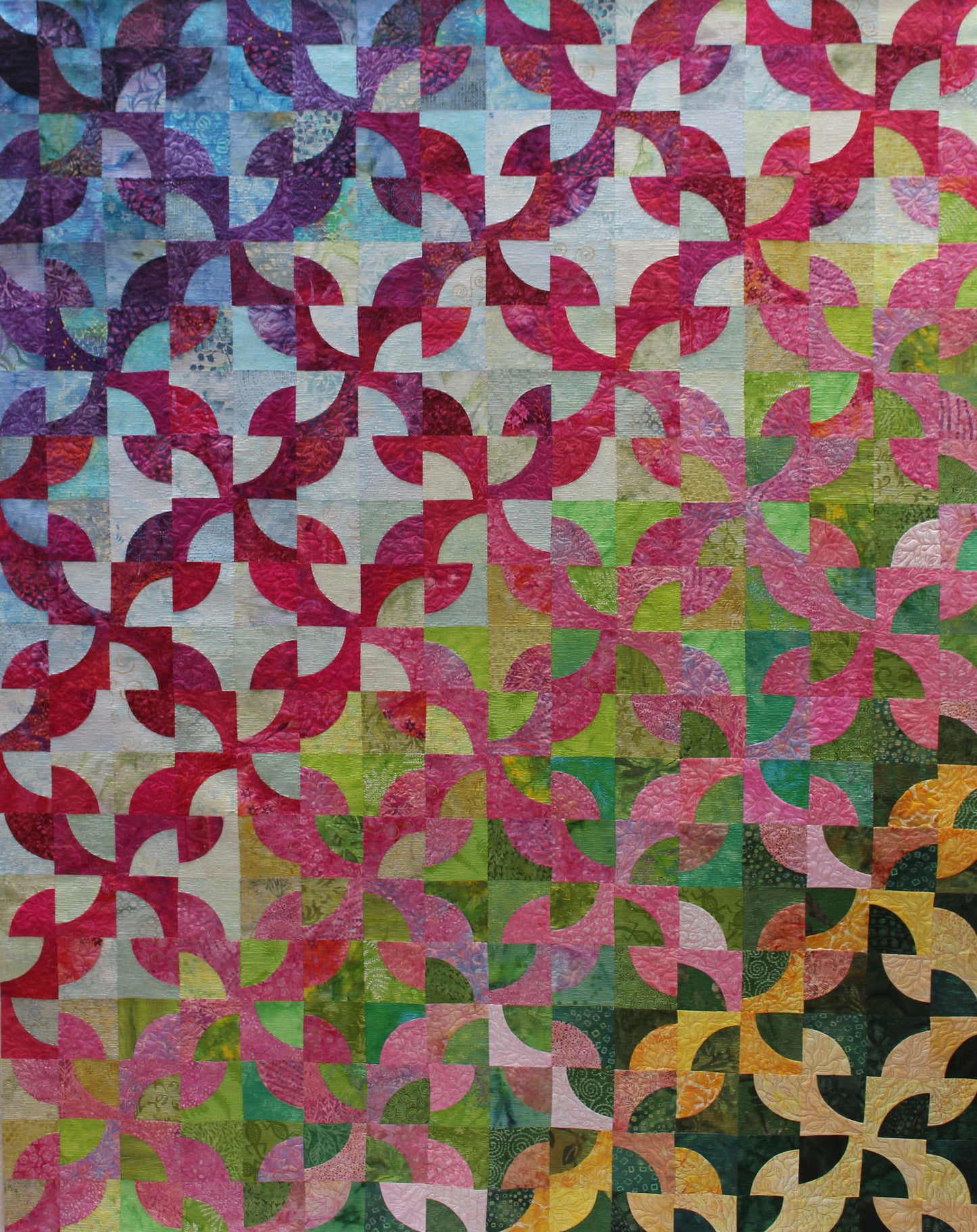 Art Quilt - Salut Printemps!
