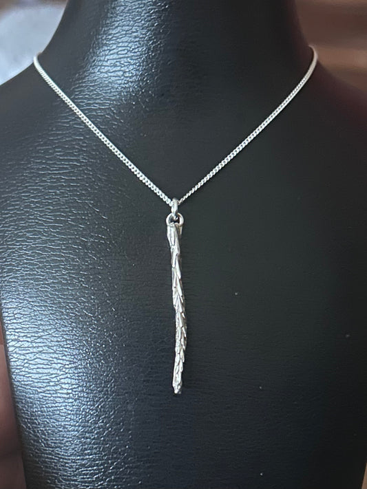 Redwood sprig pendant