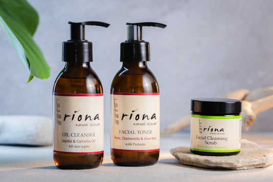 Gift Set; Cleanser, Toner & Scrub