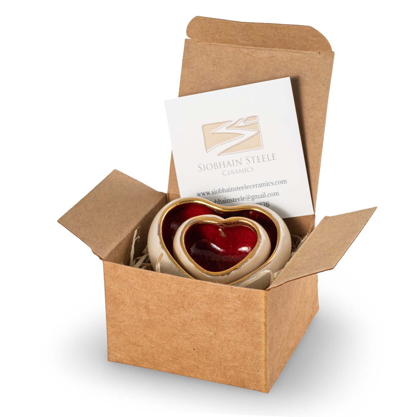 Ceramic Heart of Gold Set