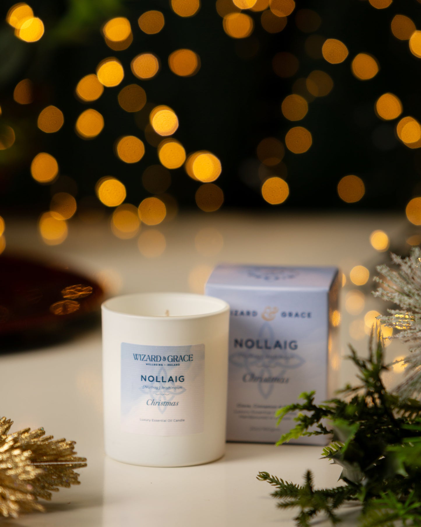 Nollaig Natural Essential Oil Candle