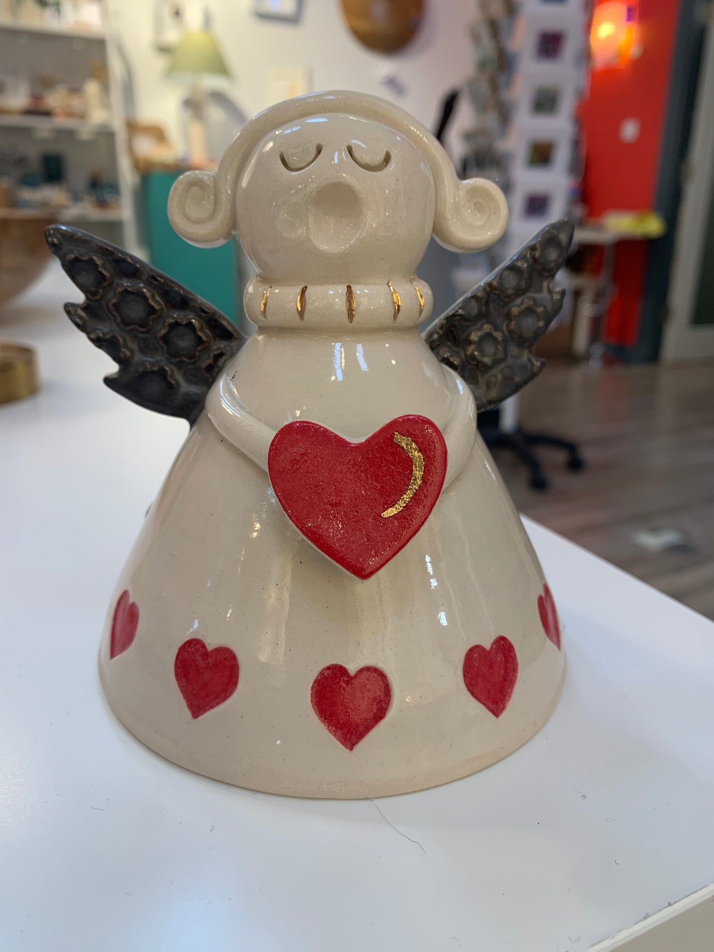 Decorative ceramic angels