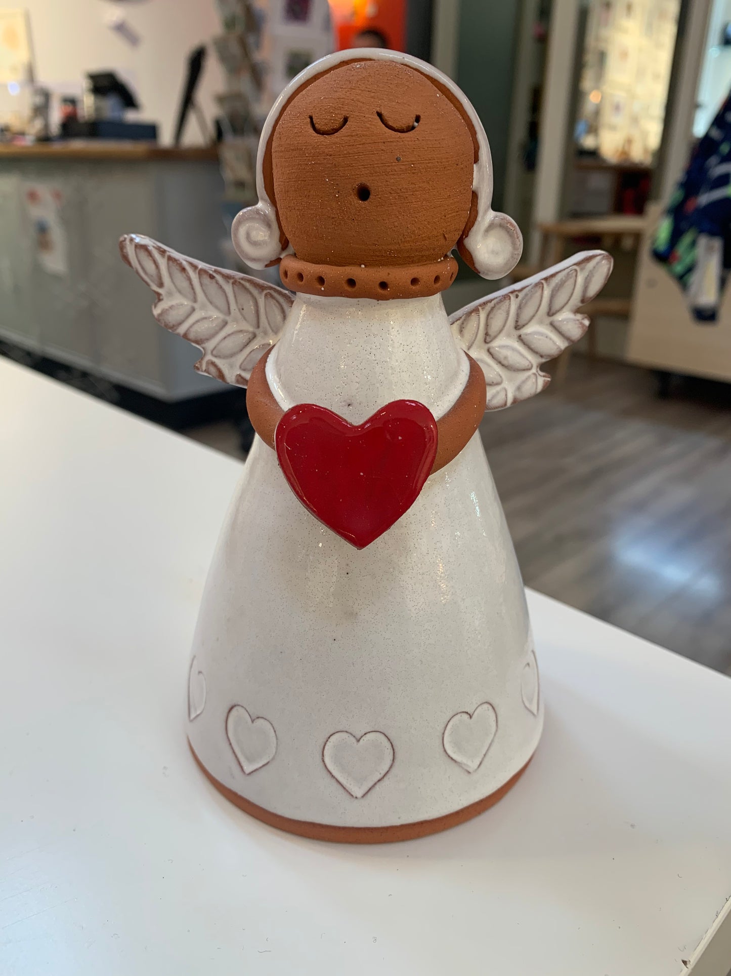 Decorative ceramic angels