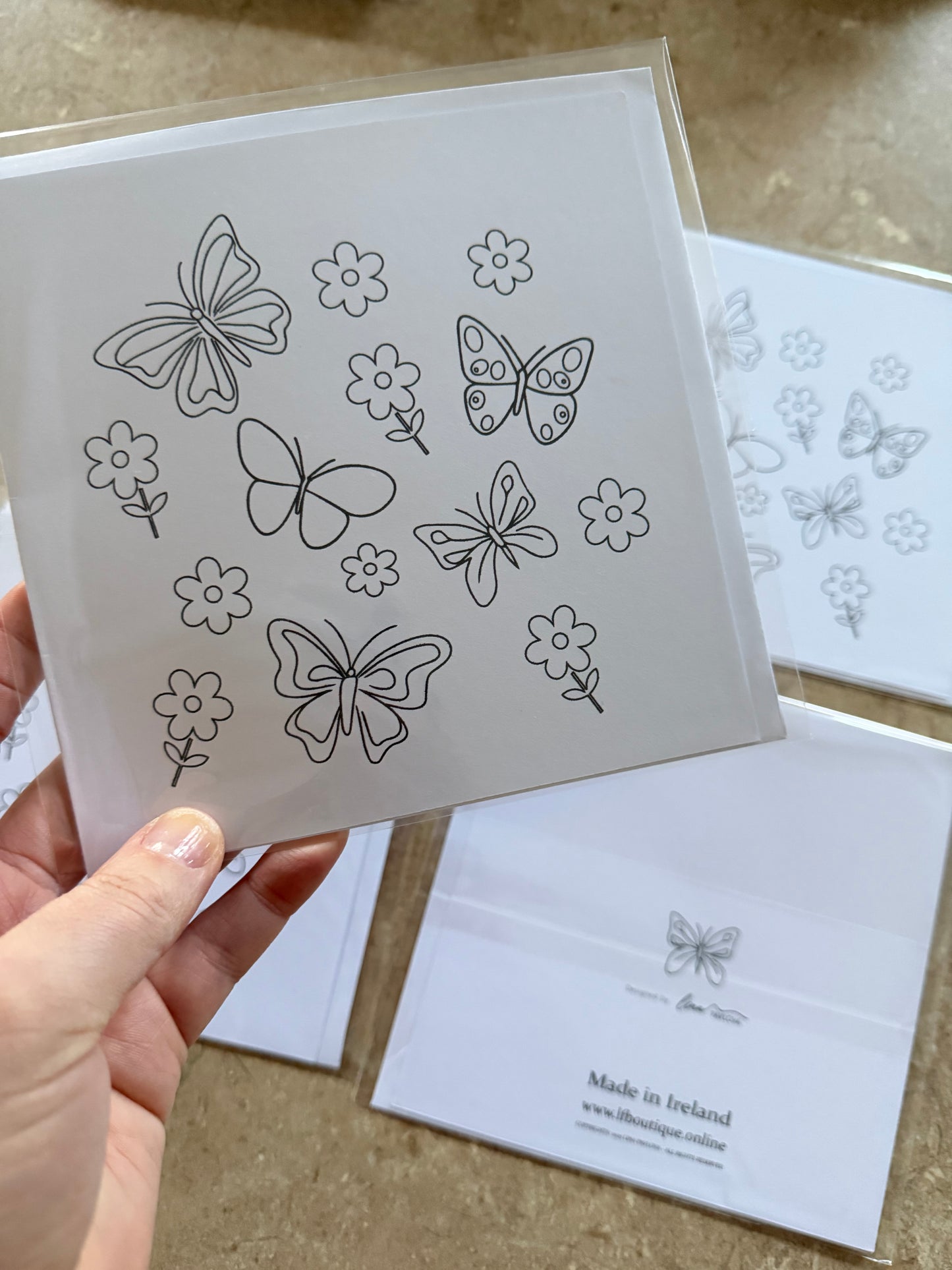 "Colour Me" Greeting Cards (Single)