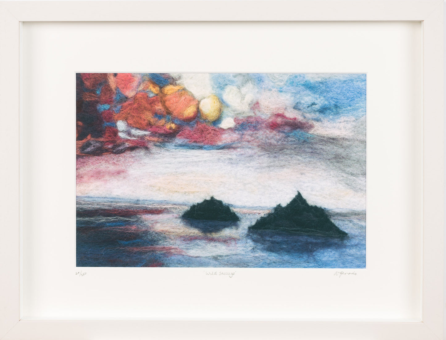 Wild Skelligs (Framed Fine Art Print)