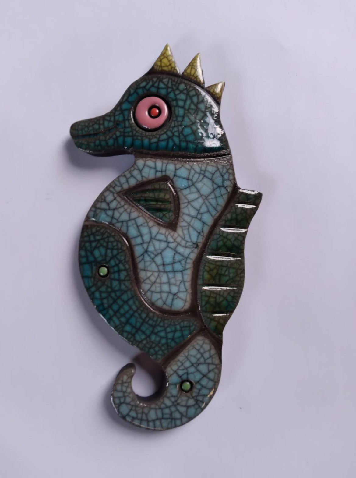 Ceramic sea horse