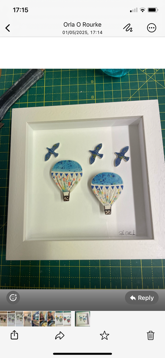 Balloons frame
