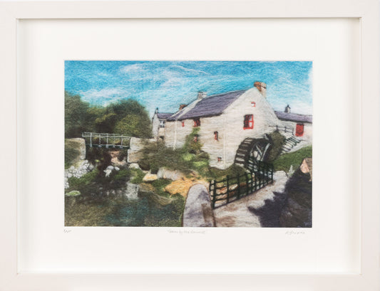 Down by the Cornmill (Framed Fine Art Print)