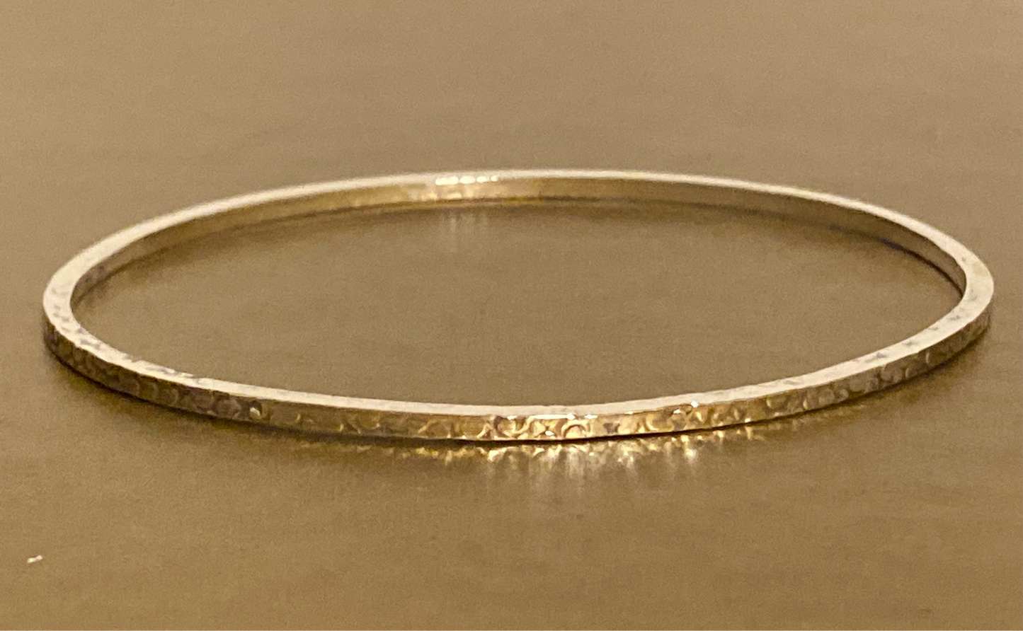 Silver Pebbles Bangle