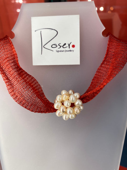 Seaweed Pearl Necklace