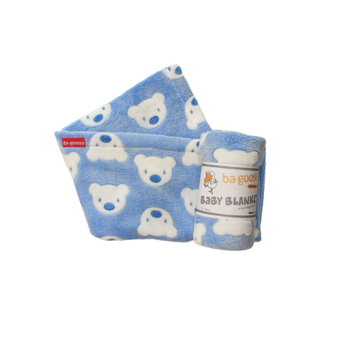 Blue Bear Blanket