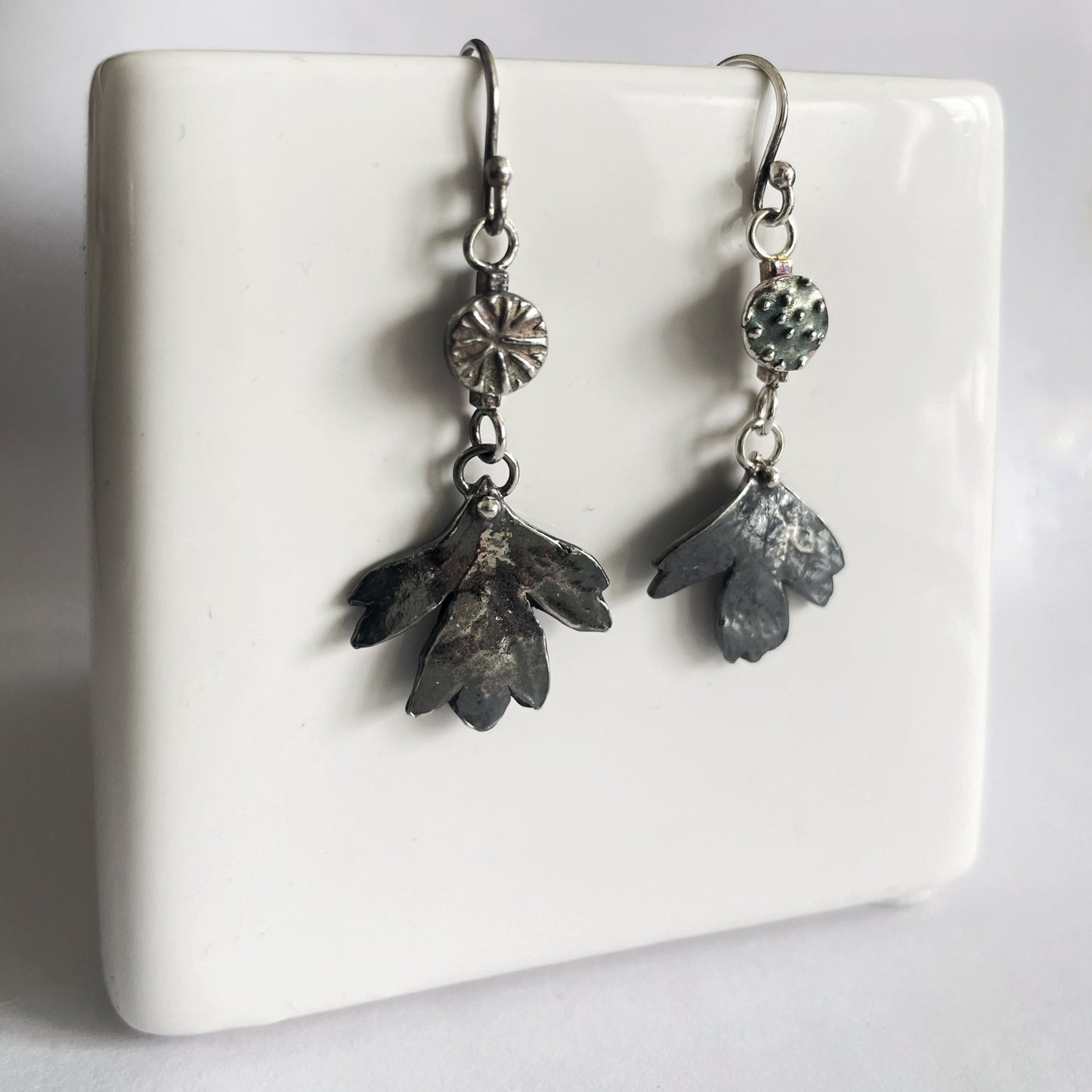 Urban Tribal II silver earrings