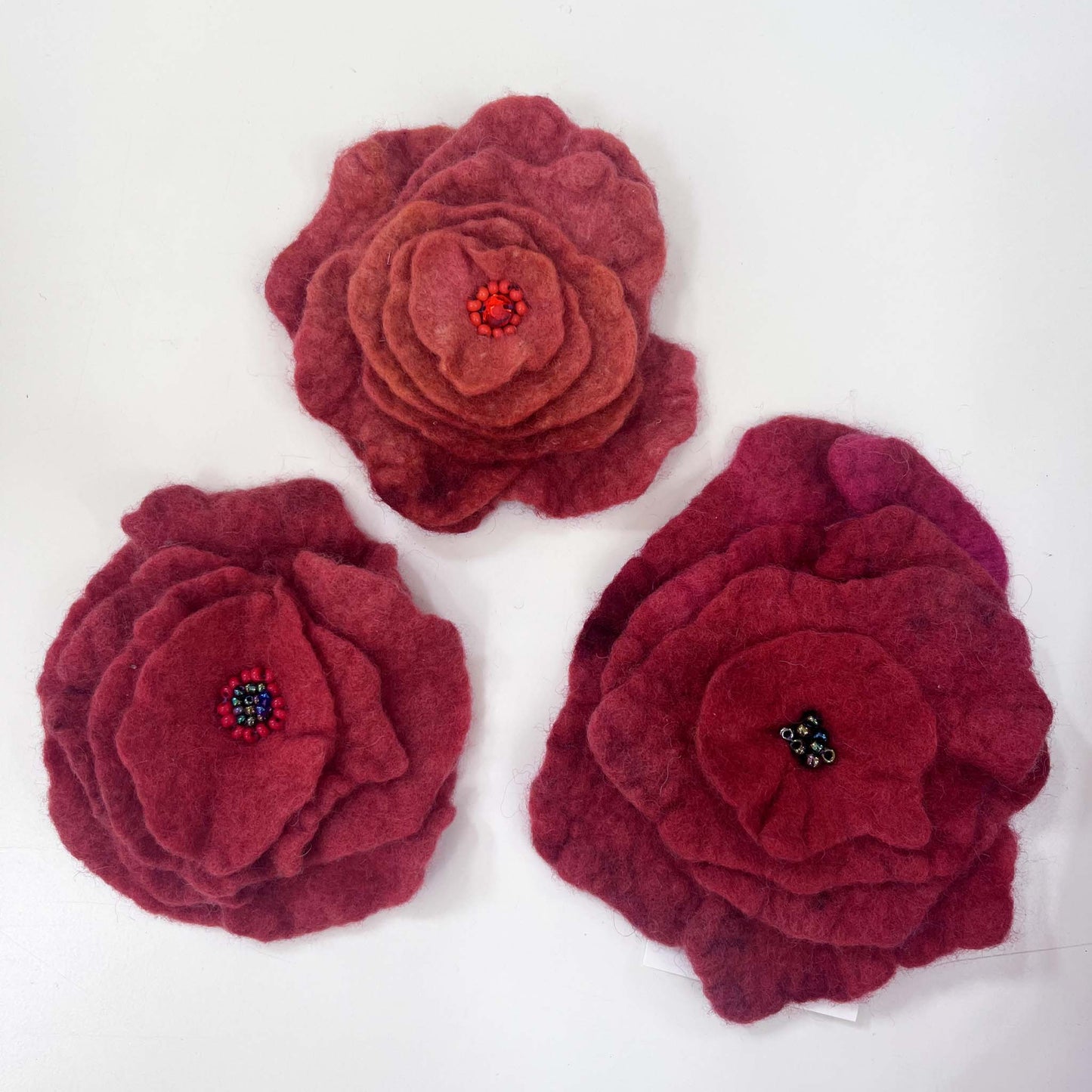 Felt Flower Brooch