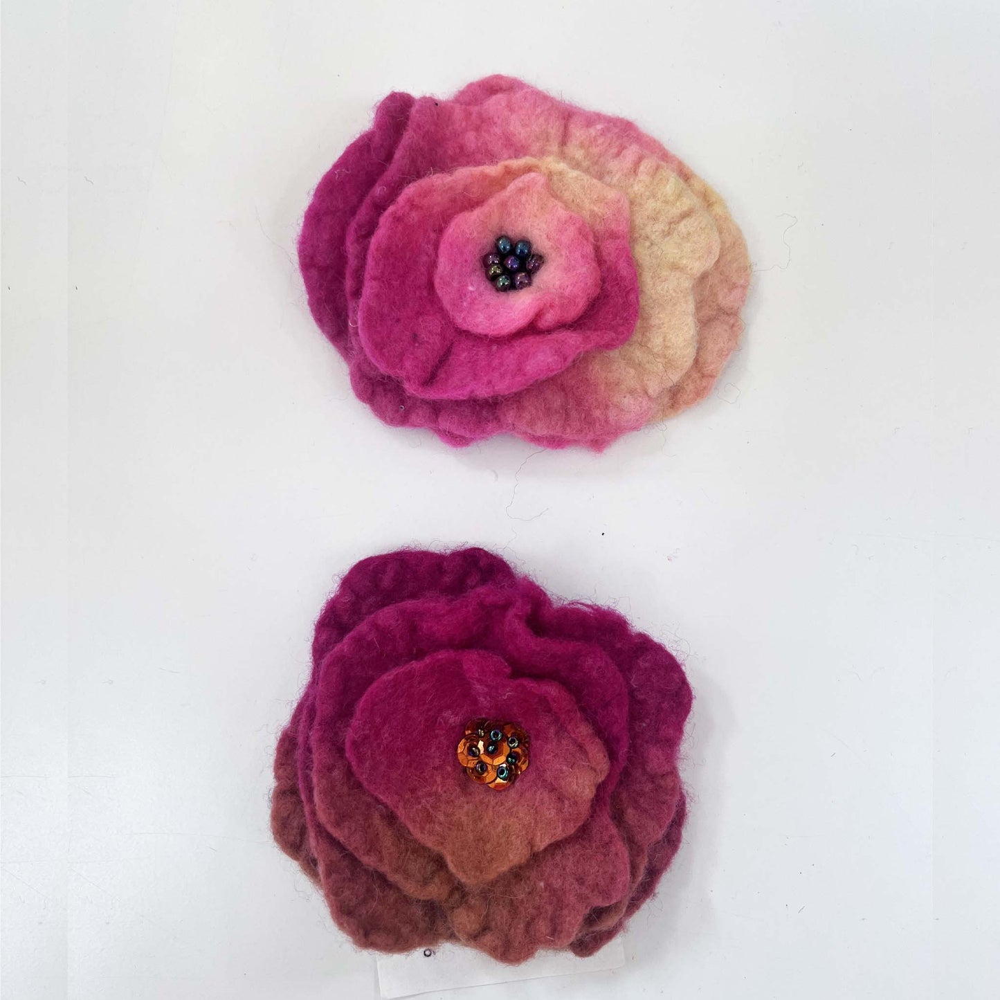 Felt Flower Brooch