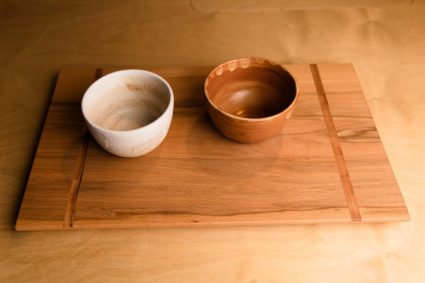 Flame Beech Serving Board