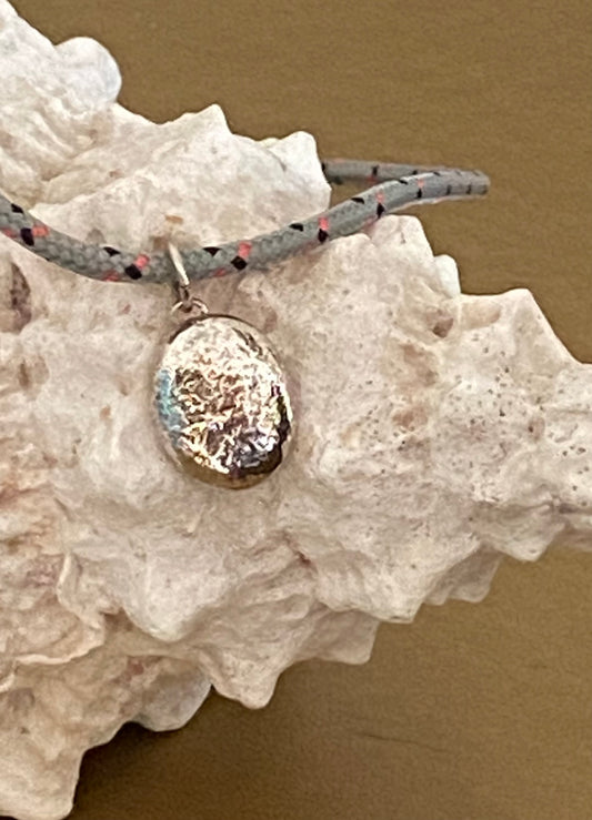 Silver Pebble Necklet