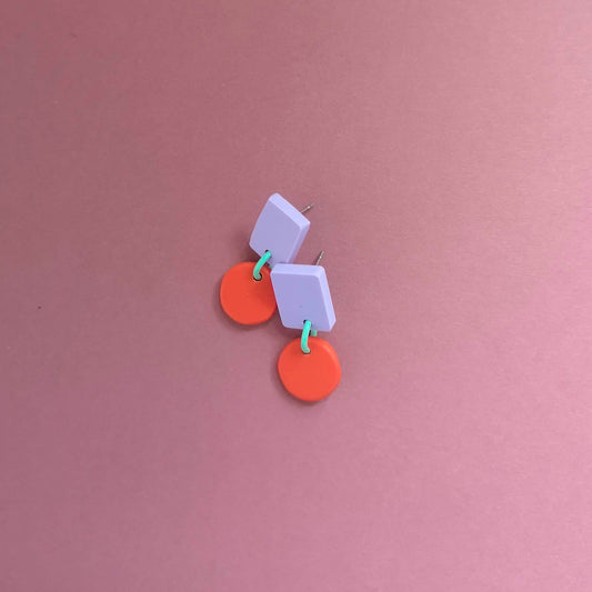 CONFETTI dangle earrings