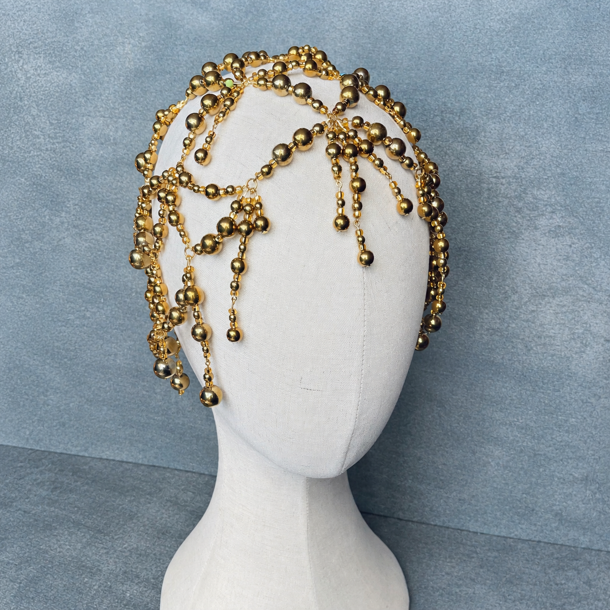 Gold Hematite Hairband