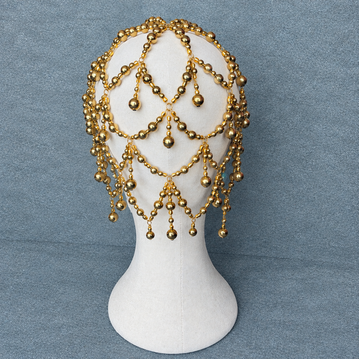 Gold Hematite Hairband