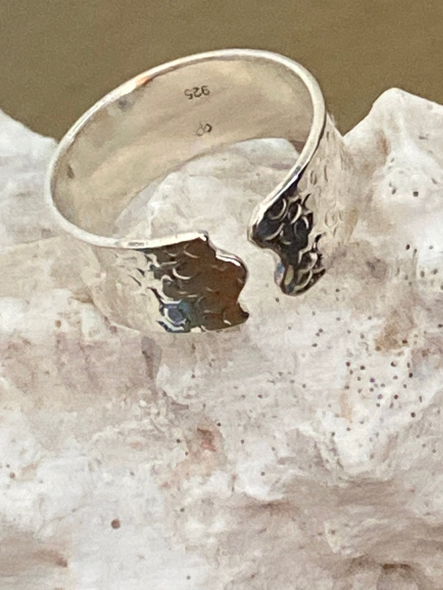 Irish Waves Open Ring