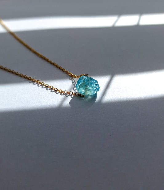 Apatite Sterling Silver Necklace