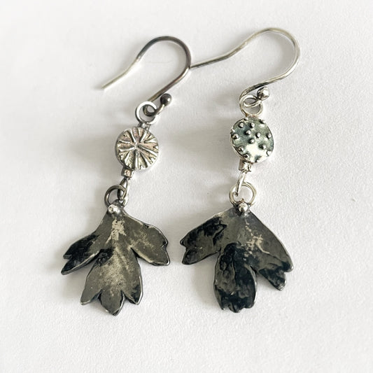 Urban Tribal II silver earrings