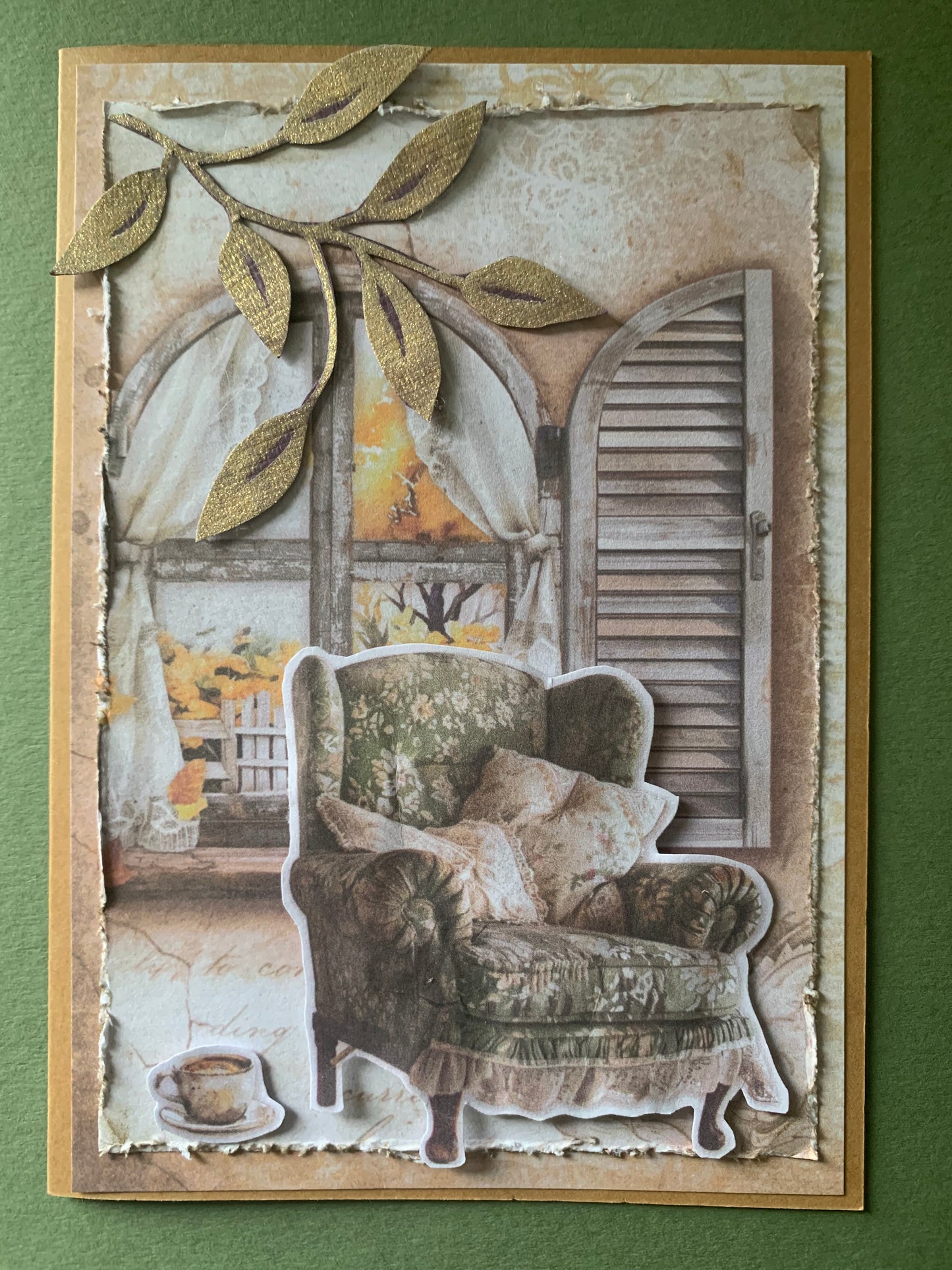 Hand crafted greeting card