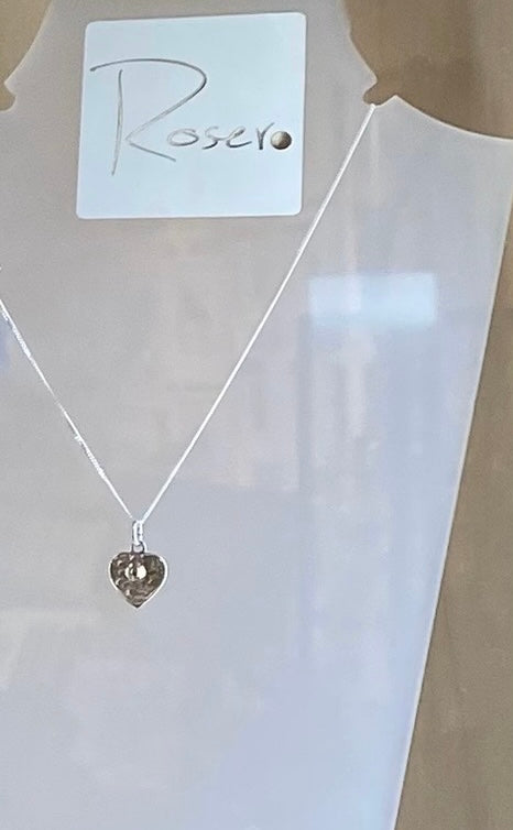 In my Heart Gold and Silver Small Necklet