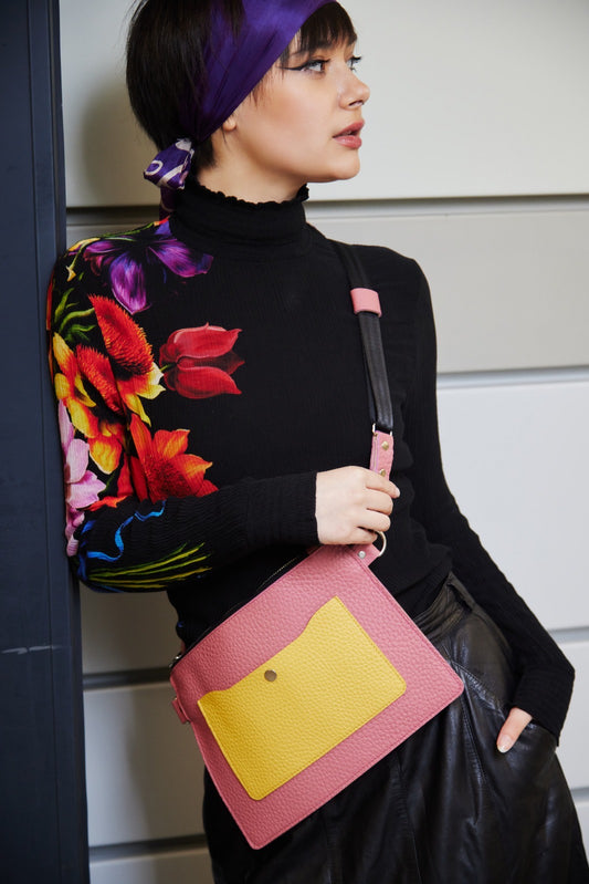 Envelope bag pink