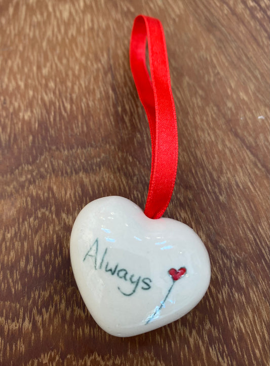 Ceramic Heart - Always