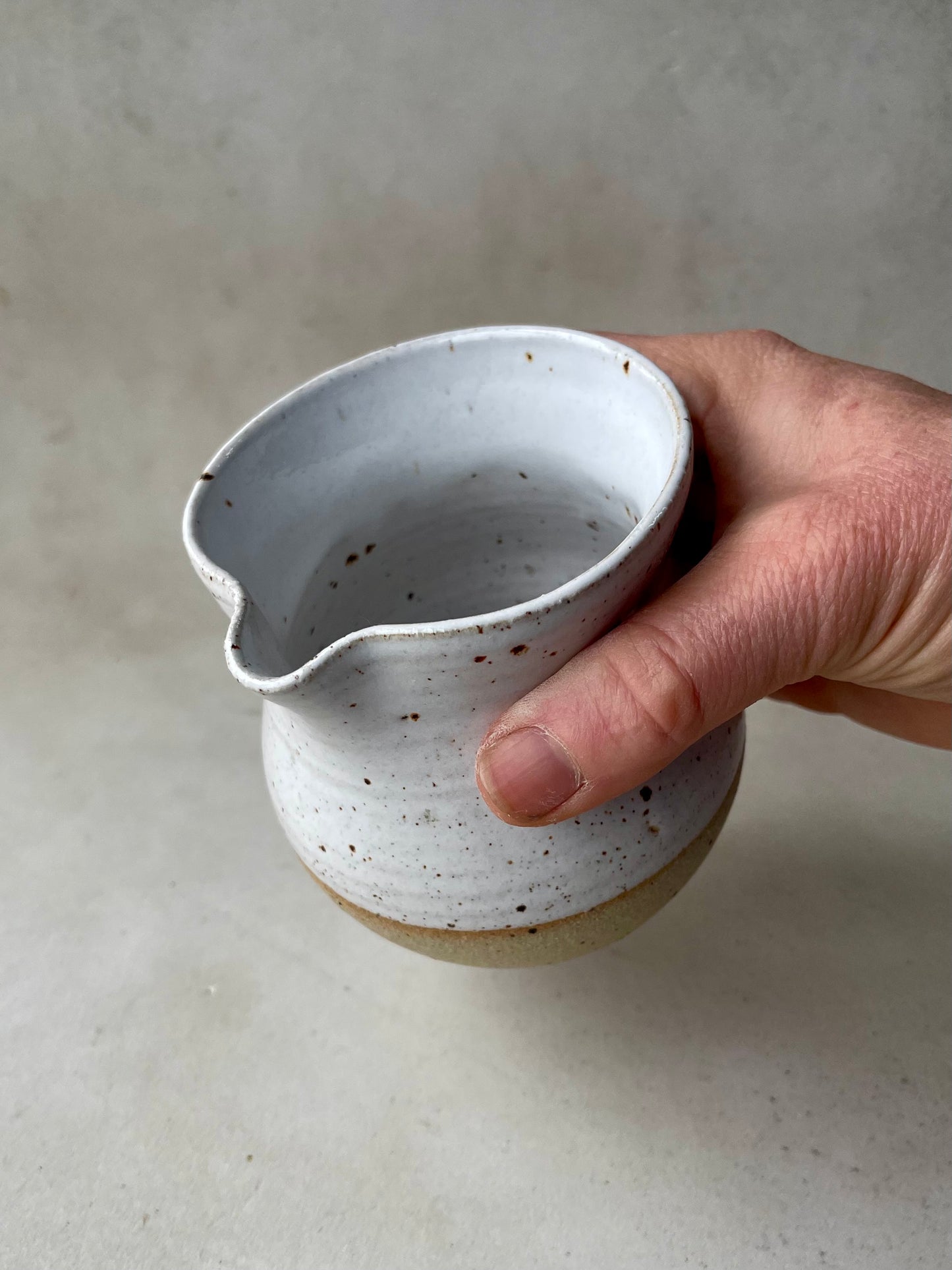 Handmade Ceramic Milk Jug