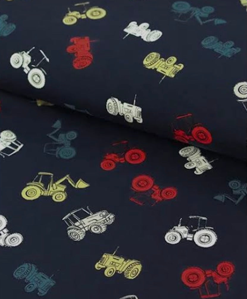 Tractor Town - Handmade "Grow with Me" Baby Harem Pants – Adjustable, Comfy & Durable