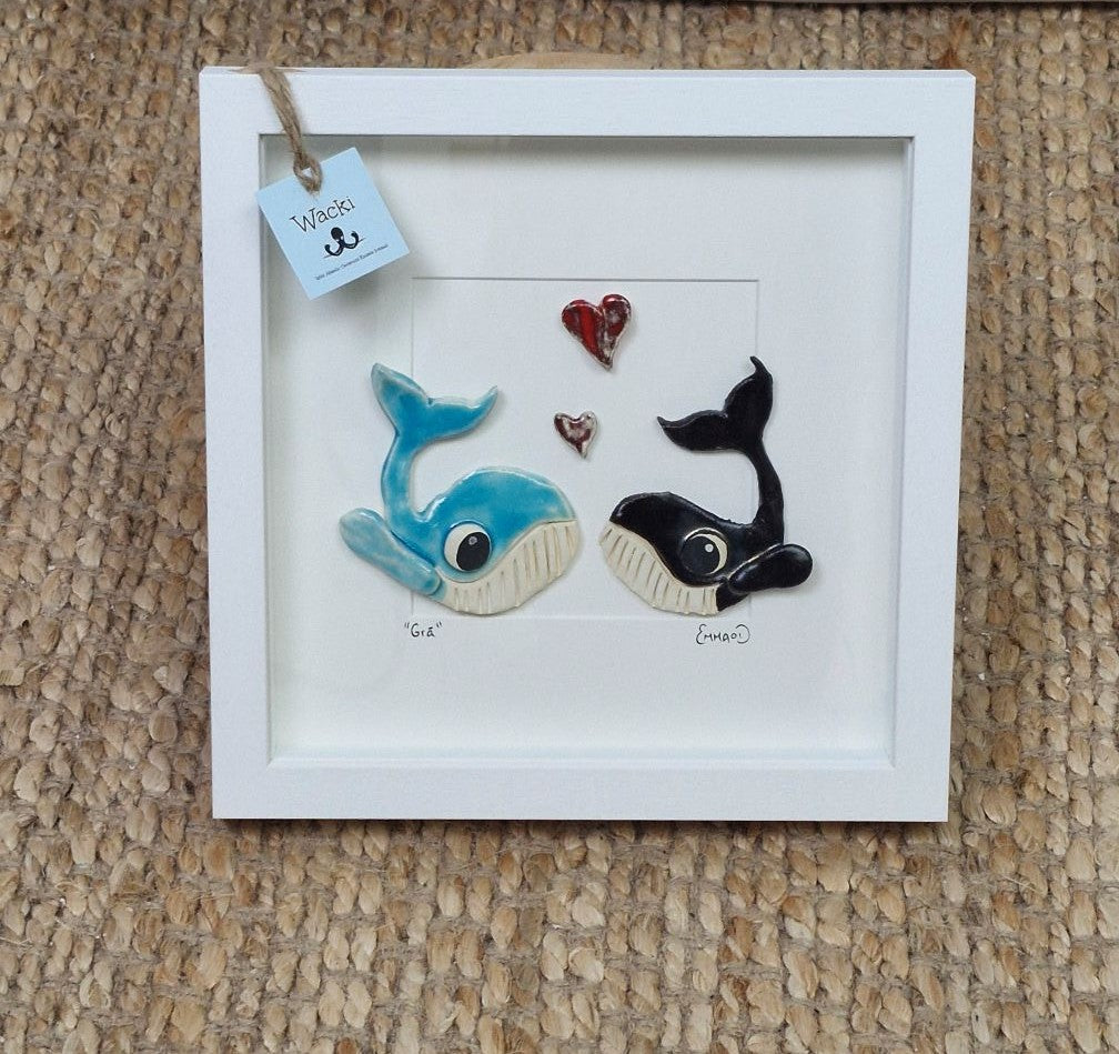 Grá Whales - Small Frame