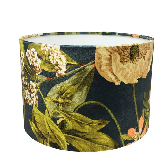 Midnight Passiflora Lampshade