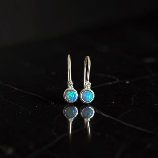 Crolyn Opal drop earrings