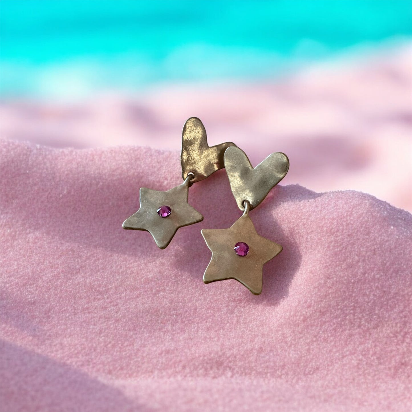 Heart of the Ocean Earrings