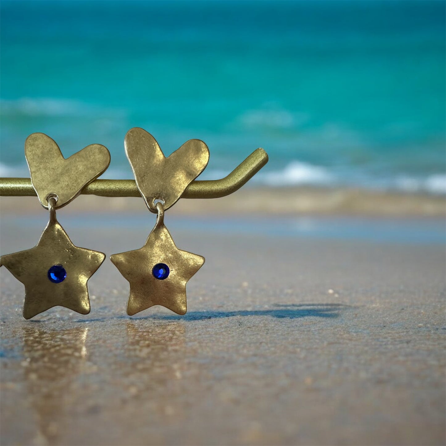 Heart of the Ocean Earrings