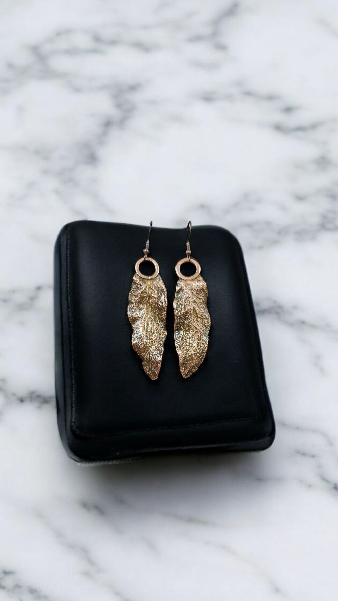 Copper Pendant “Mystery of the Linden Leaf”