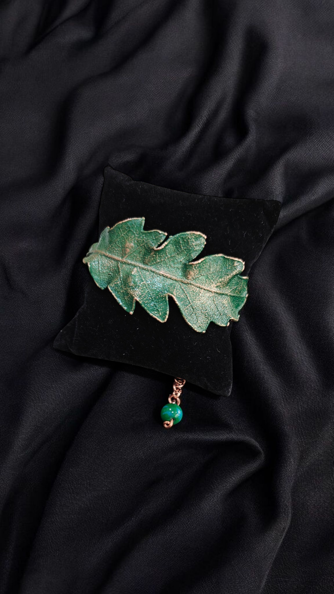 Green Smile Copper Bracelet