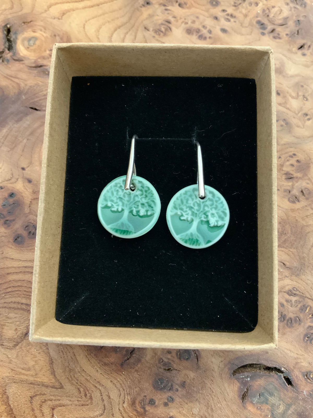 Porcelain earrings