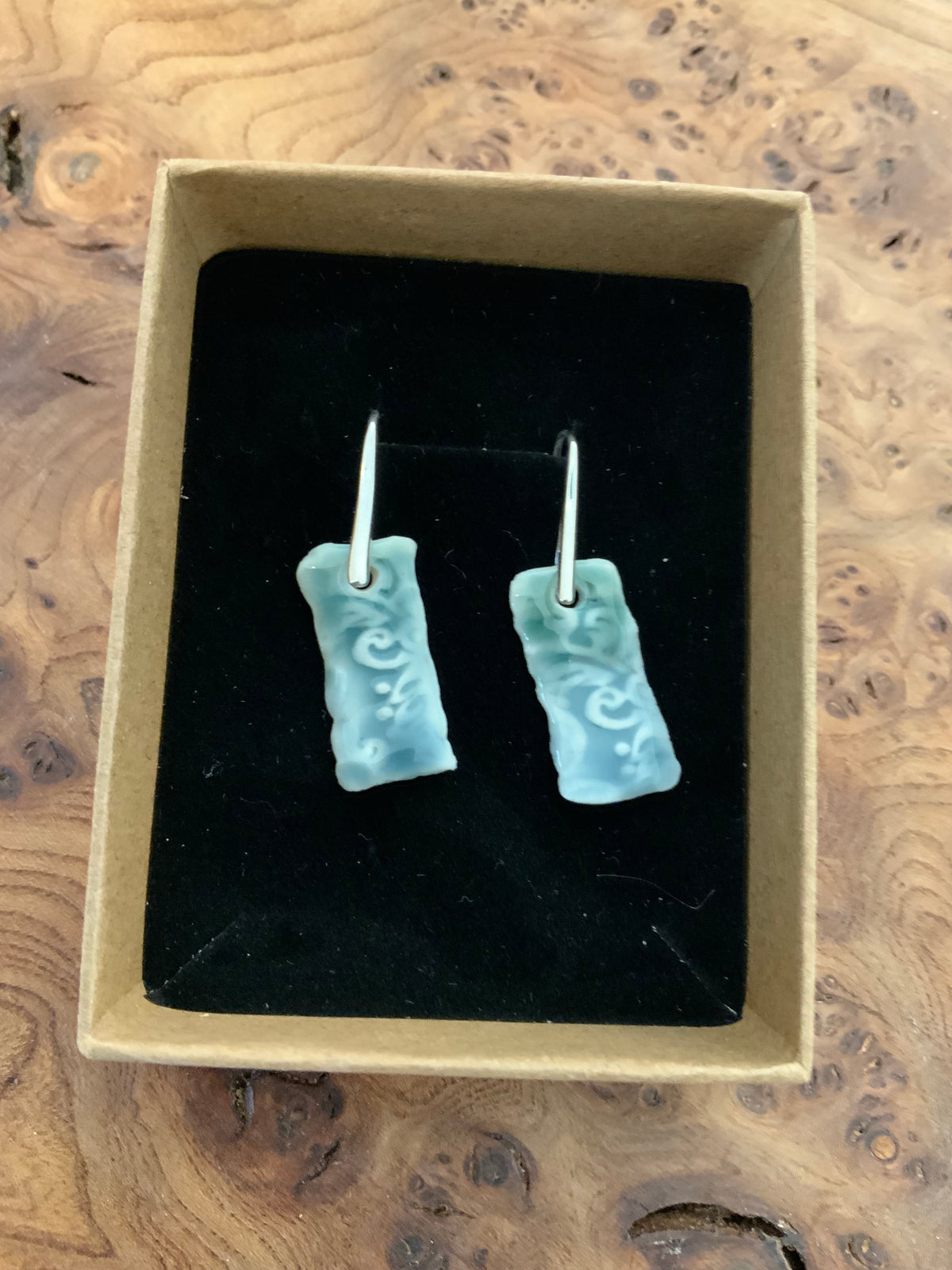 Porcelain earrings