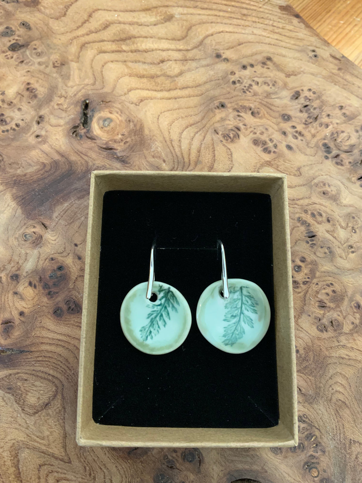 Porcelain earrings